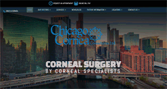 Desktop Screenshot of chicagocornea.com